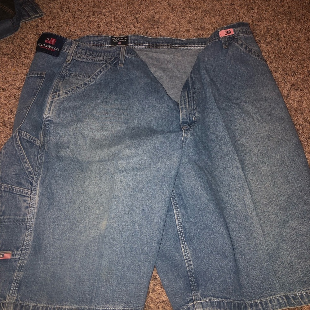 Polo Jean Shorts